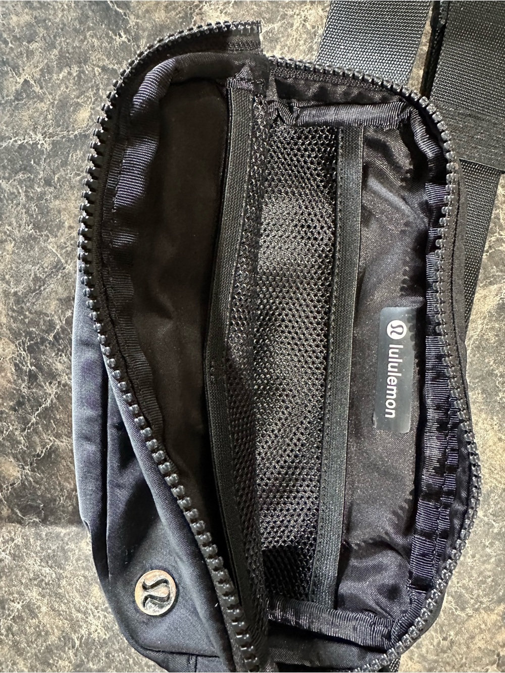 Lululemon Black Belt Bag
